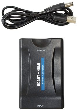 Maxtrack DVI-Switch, Konverter SCART zu HDMI 1080 p (60 Hz)