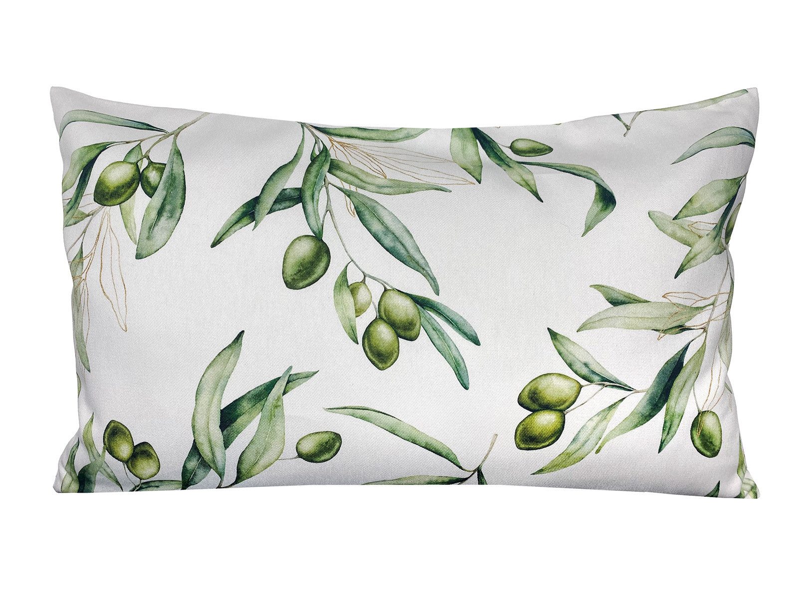 beties Kissenbezug Italy Collection, (1 Stück), 100% Baumwolle, Oliven mit günstig online kaufen