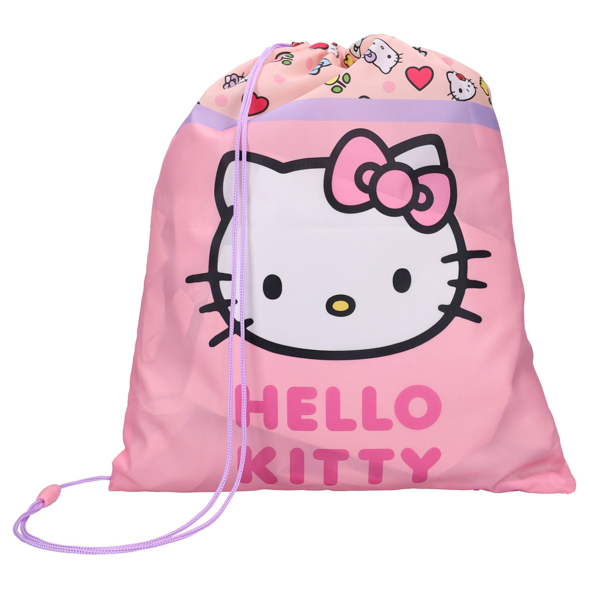 Hello Kitty Turnbeutel Turnbeutel Sweet Charm für Schule und Sport