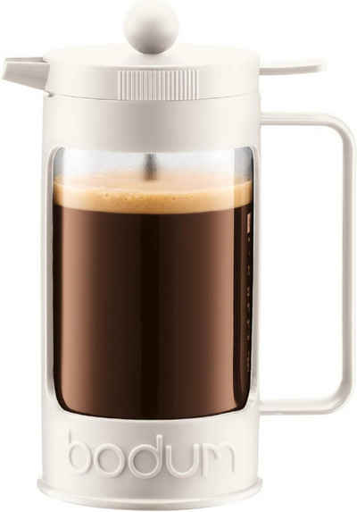 Bodum Kochbesteckhalter Bodum BEAN French Press Kaffeebereiter 1 Liter 8 Чашки weiss