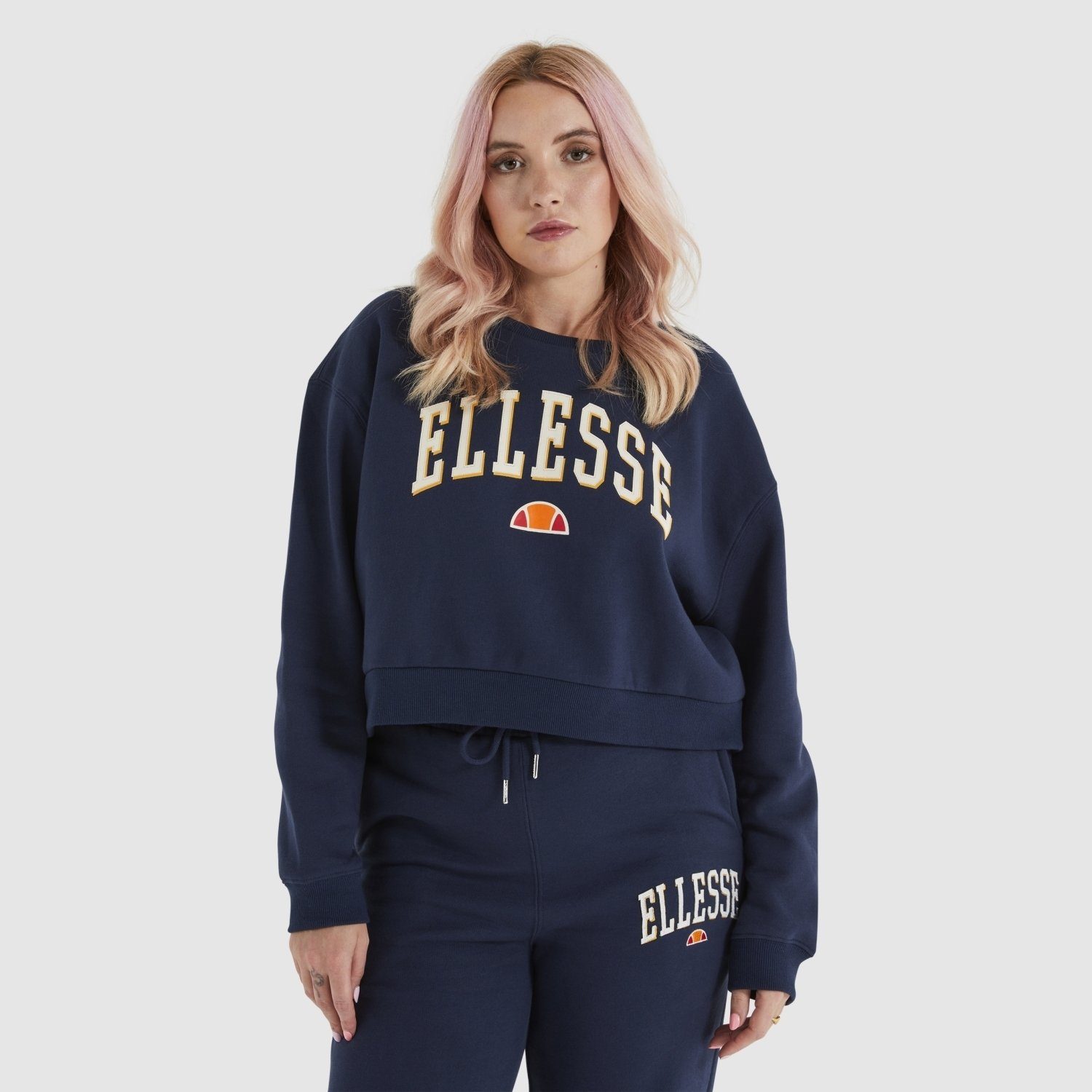 Ellesse Sweater Ellesse Nester Crop Sweatshirt