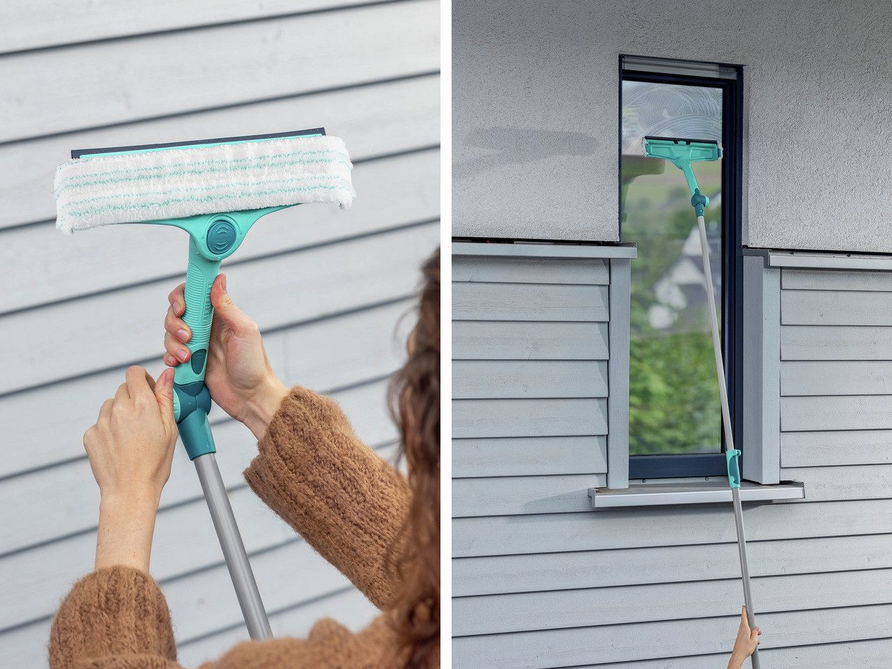 Leifheit Akku-Hand-und Stielstaubsauger Window und Frame Cleaner