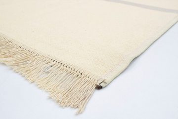Wollteppich Kelim Teppich - Trendy - Veria - rechteckig, morgenland, rechteckig, Höhe: 5 mm, Wendeteppich