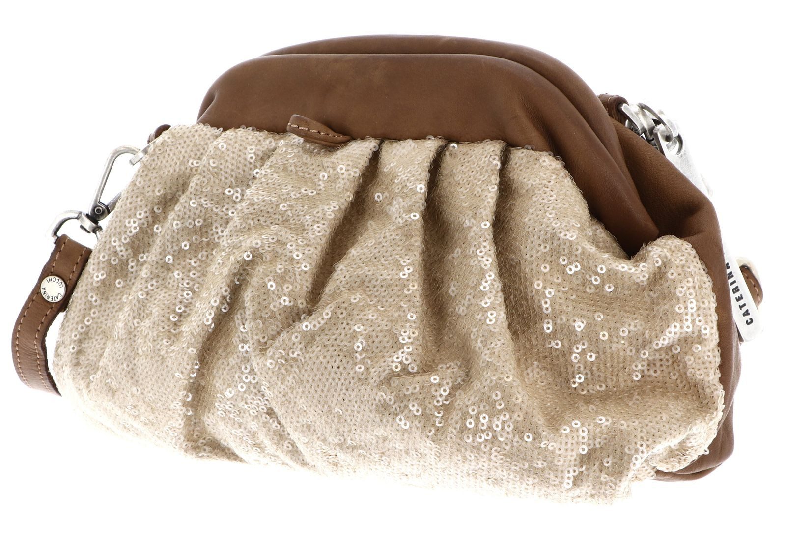 Caterina Lucchi Clutch Violante Pochette, aus echtem Kalbsleder