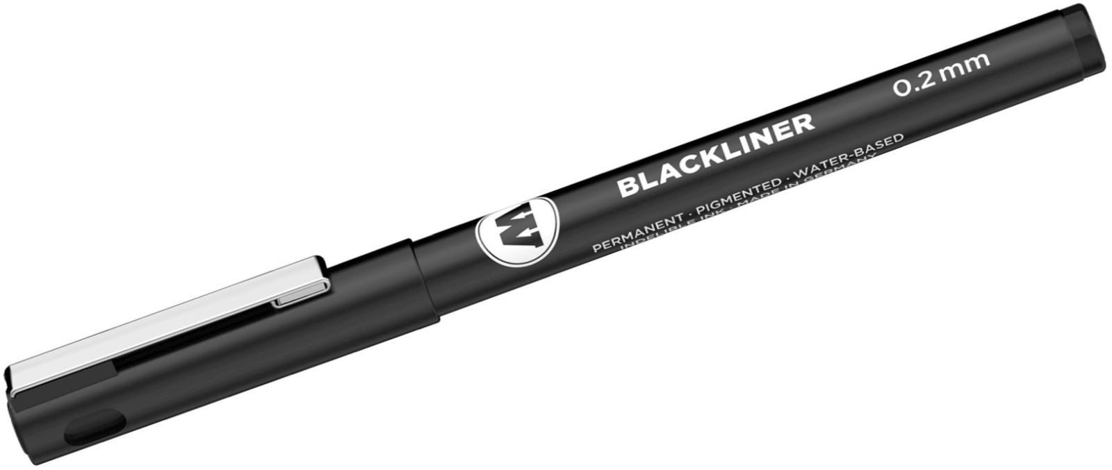 Fineliner Blackliner 0,2mm schwarz (6 Stück)