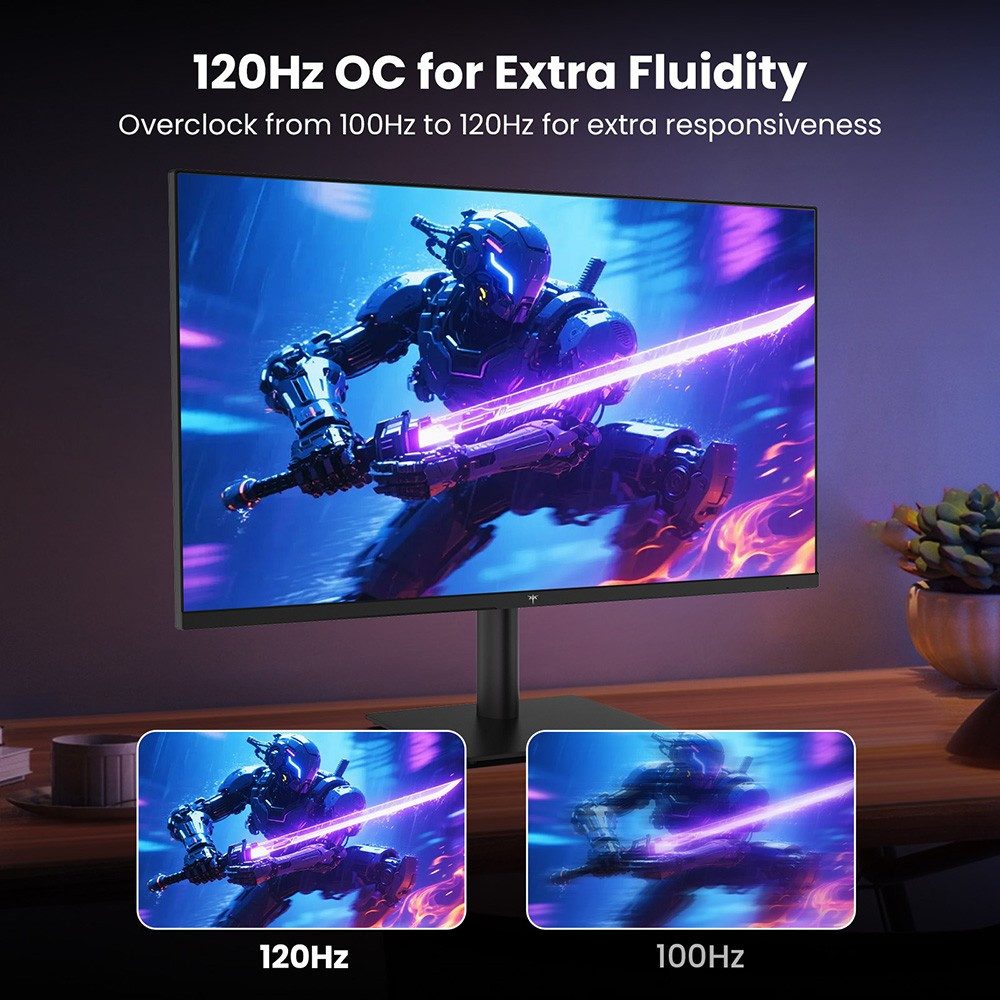 KTC H27T27 LED-Monitor (68,58 cm/27 ", 2560 × 1440 px, 120 Hz, FAST IPS, 2K QHD, Fast IPS, 99 % sRGB, HDR, FreeSync- und G-Sync-kompatibel)