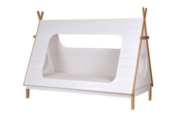 WOOOD Kinderbett Bett Tipi - Kiefer Weiss, FSC®-zertifiziert, Made in Holland