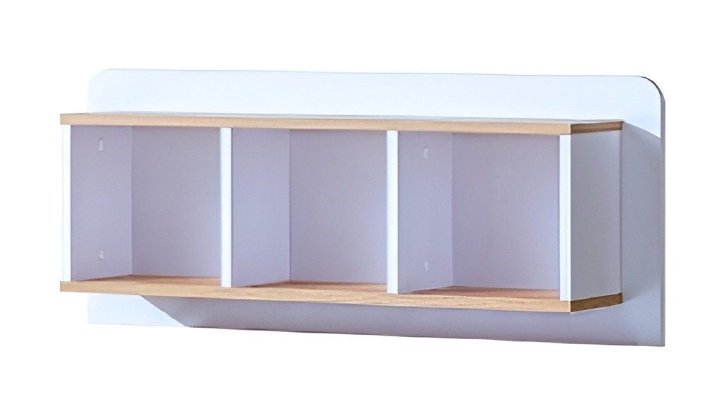 Xlmoebel Wandregal Modernes Hängeregal aus Holz für stilvolle Wohnaccessoires, Hergestellt in Europa