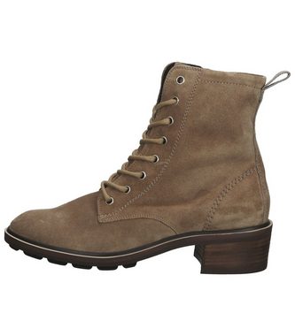 Paul Green Stiefelette Veloursleder Schnürstiefelette