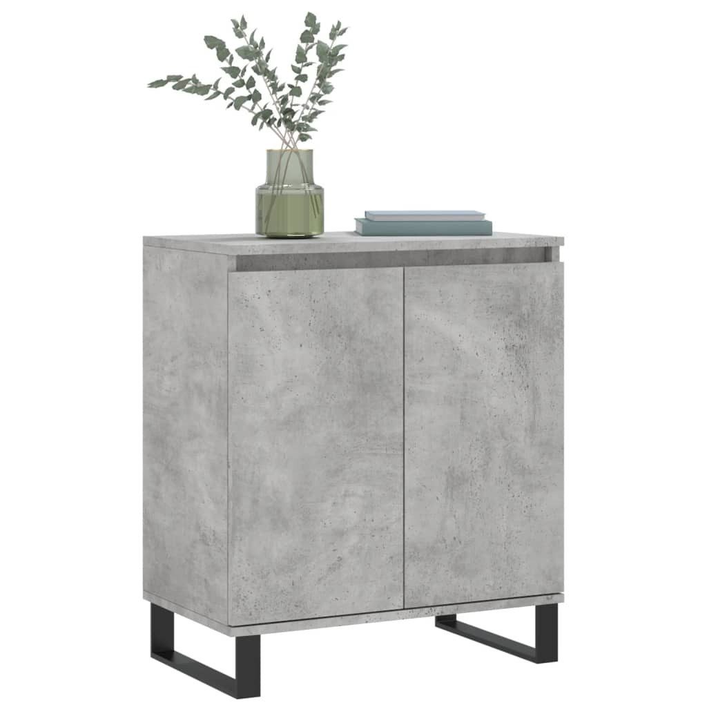vidaXL Sideboard Sideboard Betongrau 60x35x70 cm günstig online kaufen