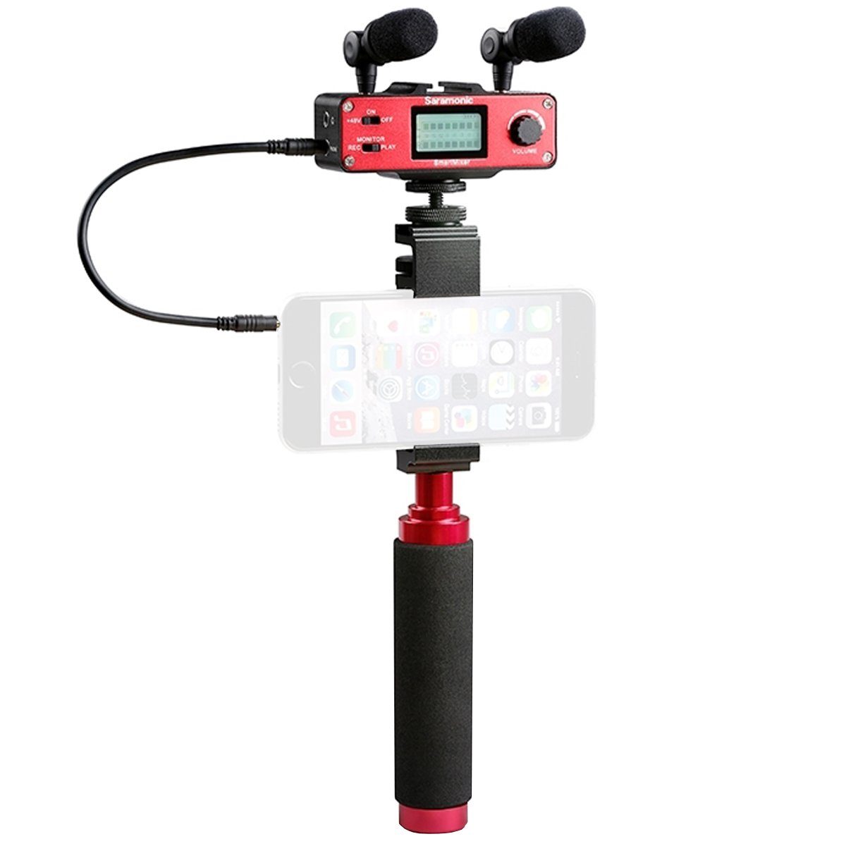 Saramonic Smartmixer Smartphone Audio-Interface Digitales Aufnahmegerät