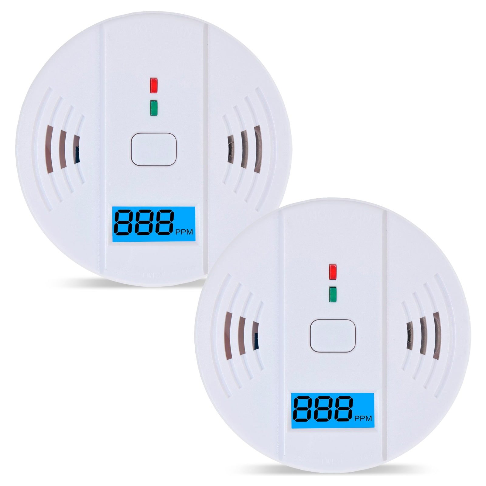 EAXUS Air-Guard Classic CO-Melder (LCD Display, mit 85 dB Alarm, batteriebetrieben)