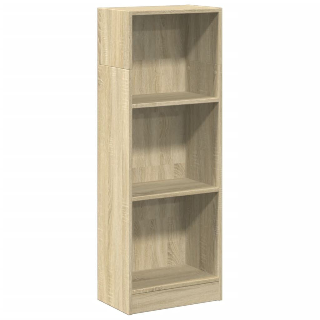 vidaXL Bücherregal Bücherregal Sonoma-Eiche 40x24x109 cm Holzwerkstoff, 1-t günstig online kaufen