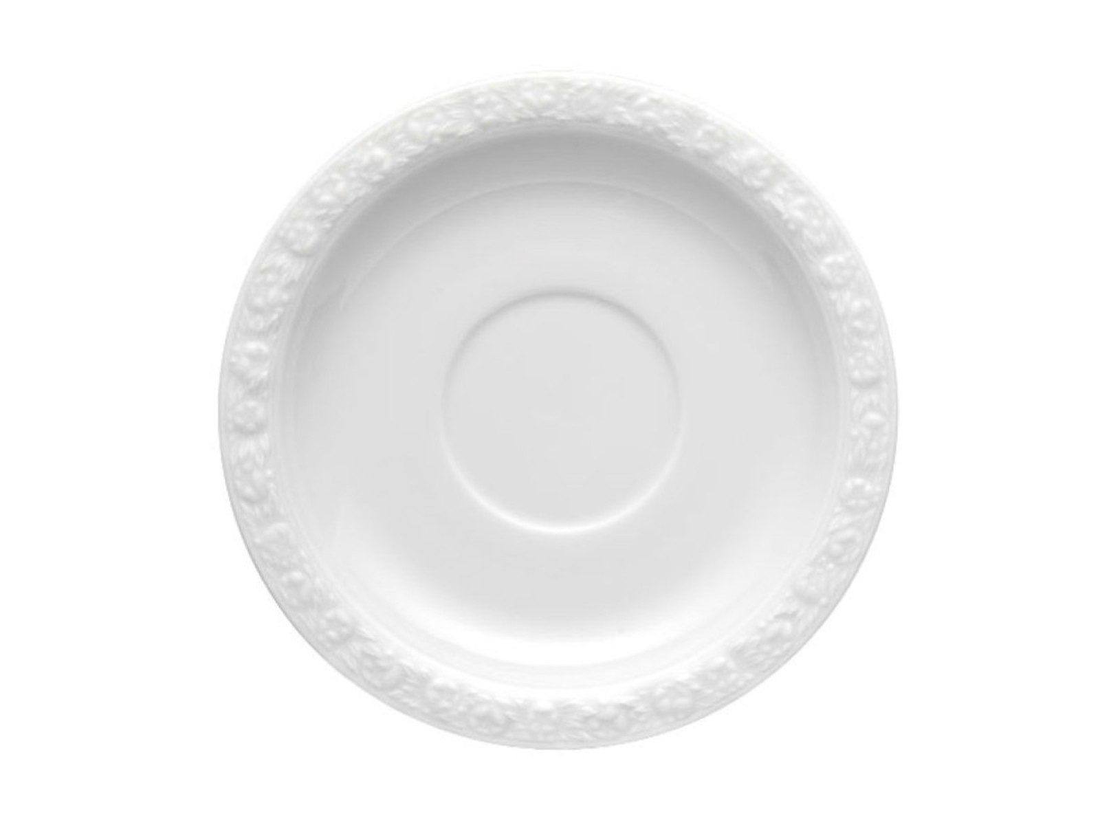 Rosenthal Untertasse Maria Weiss Kaffee-Untertasse 14 cm, Untertasse