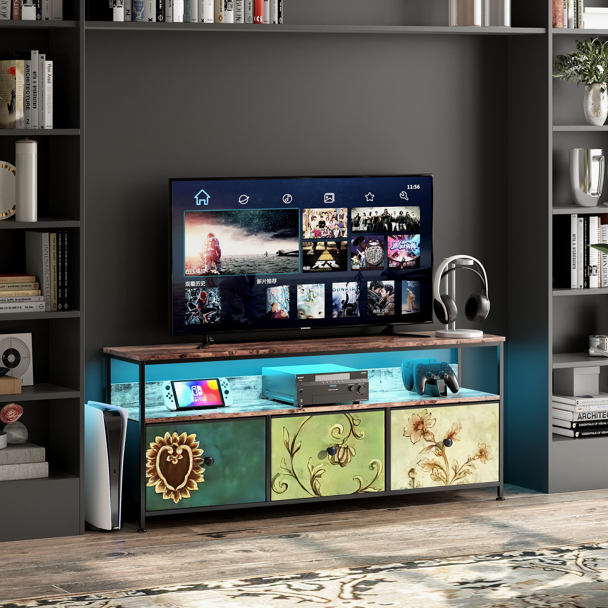 Furnishings Home Sideboard Kommode Ablagetisch LED günstig online kaufen