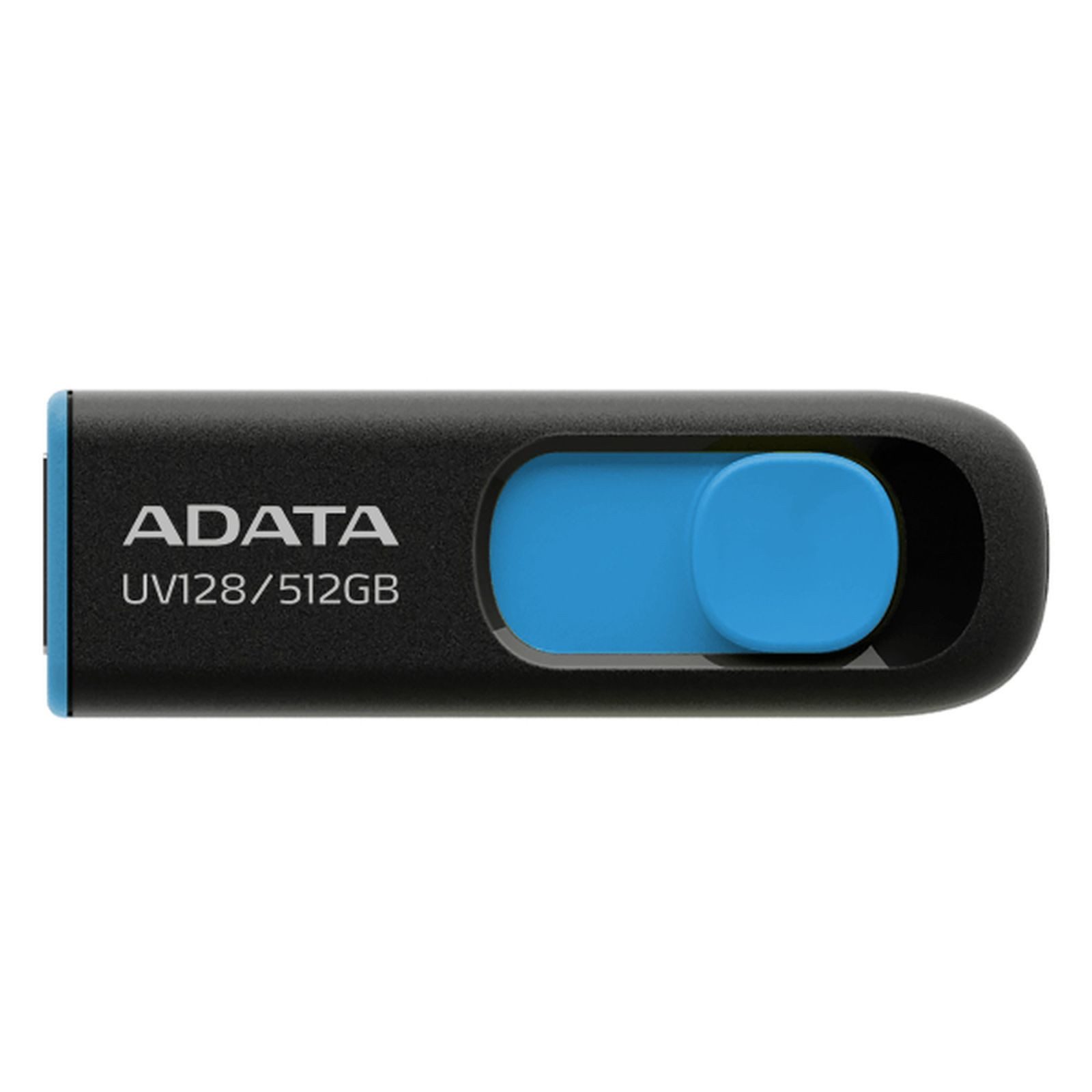 ADATA UV128 512 GB, USB-Stick schwarz/blau, USB-A 3.2 Gen 1 USB-Stick