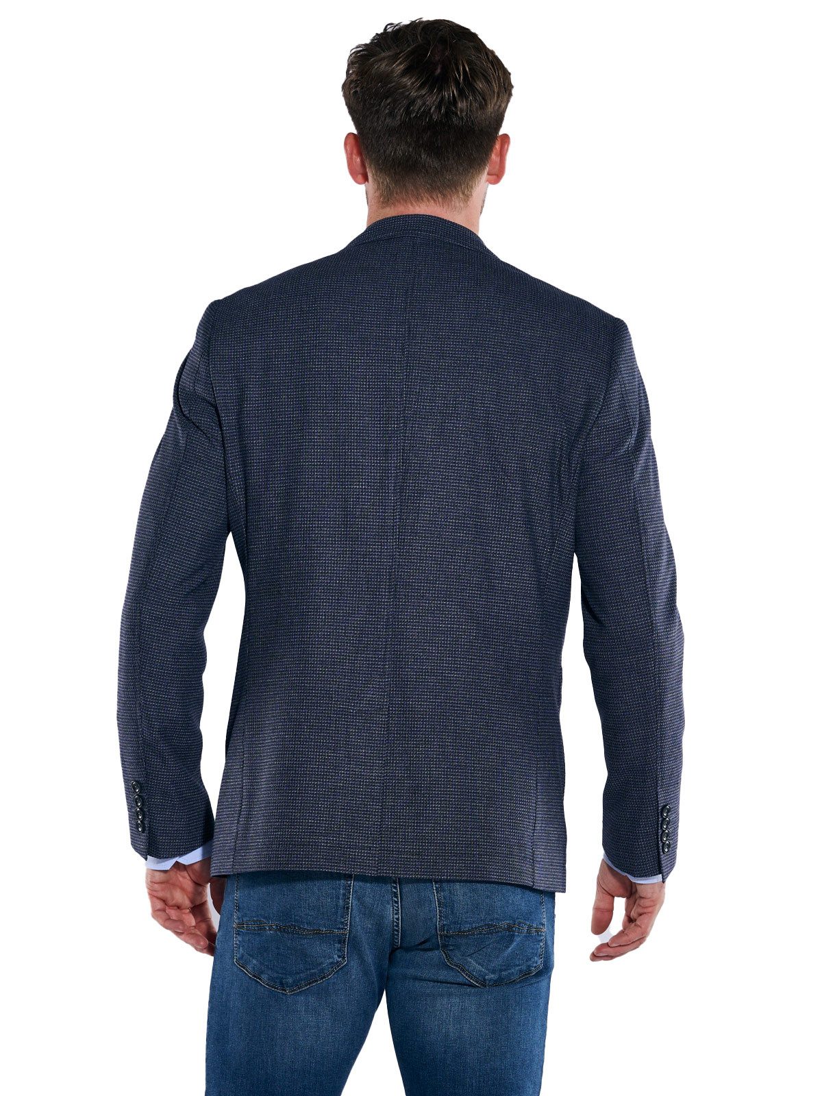 Engbers Sakko engbers Herren Anzug-Sakko strukturiert, Saphirblau günstig online kaufen