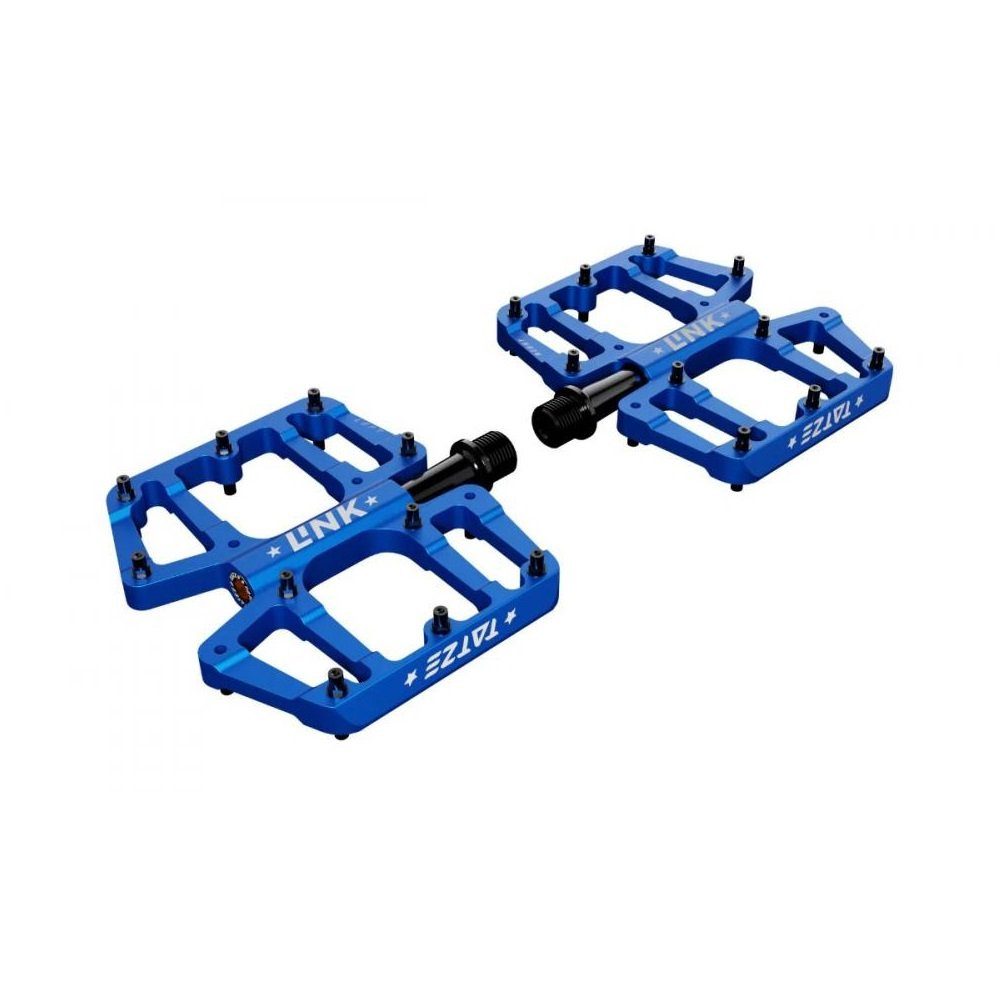 Tatze Plattformpedale Tatze Pedal Plattform, blau Seite je LINK Titan 14 Pins