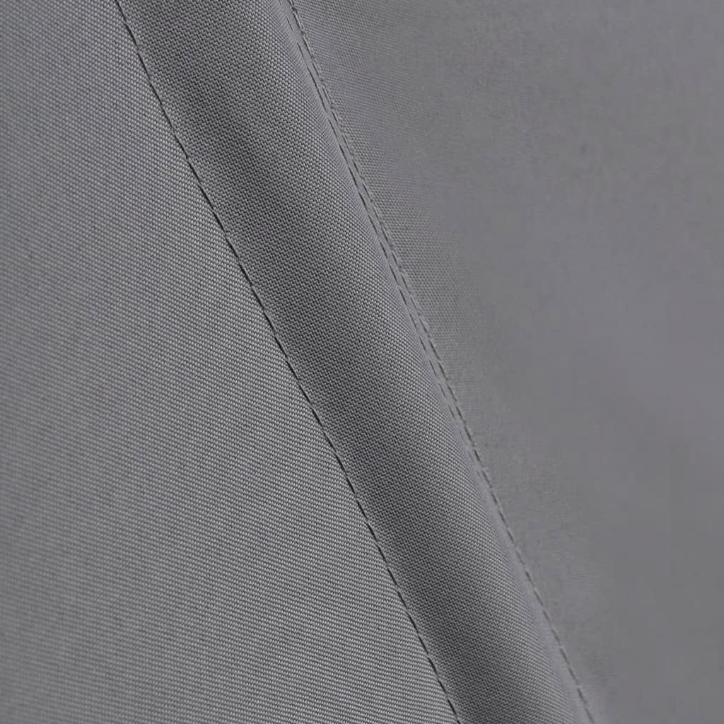 vidaXL Seitenmarkise 160 x 240 cm Faltbarer Balkonfächer Grau 160x240 cm