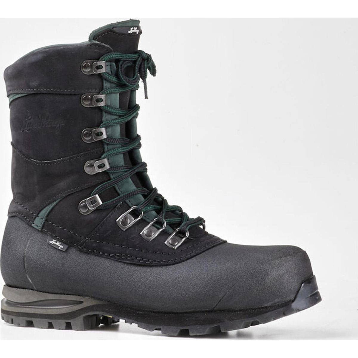 Lundhags Mira II Ws Lt High Wide Hikingschuh Leichter Damen-Trekkingstiefel mit wasserdichtem Lederschaft und