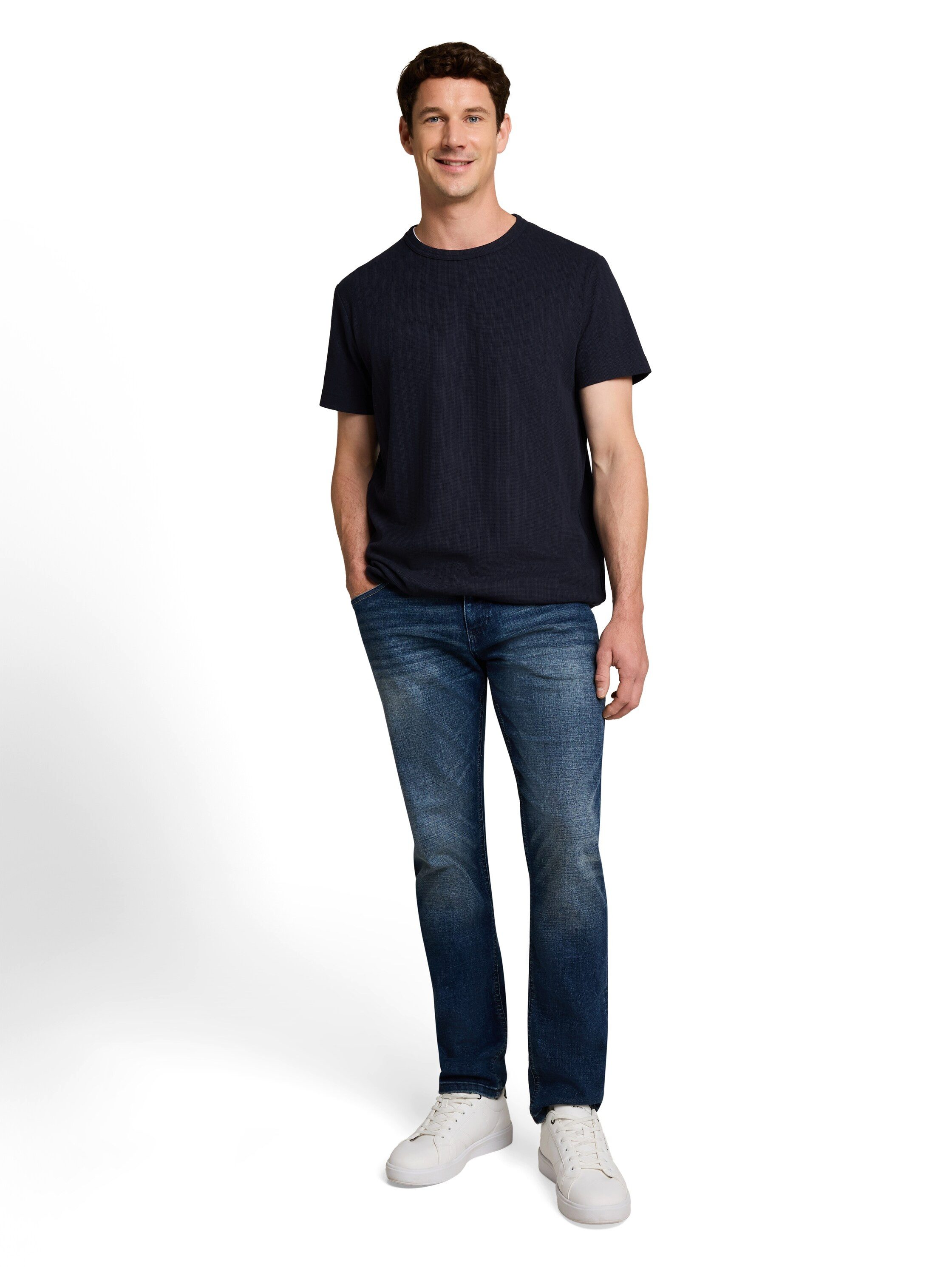 TOM TAILOR Kurzarmshirt Sommershirt mit Streifen – Bild 4 von 5