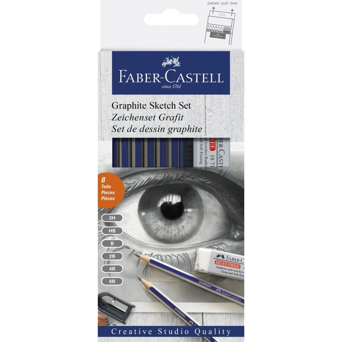 Faber-Castell Bleistift Bleistift Goldfaber Sketch Set