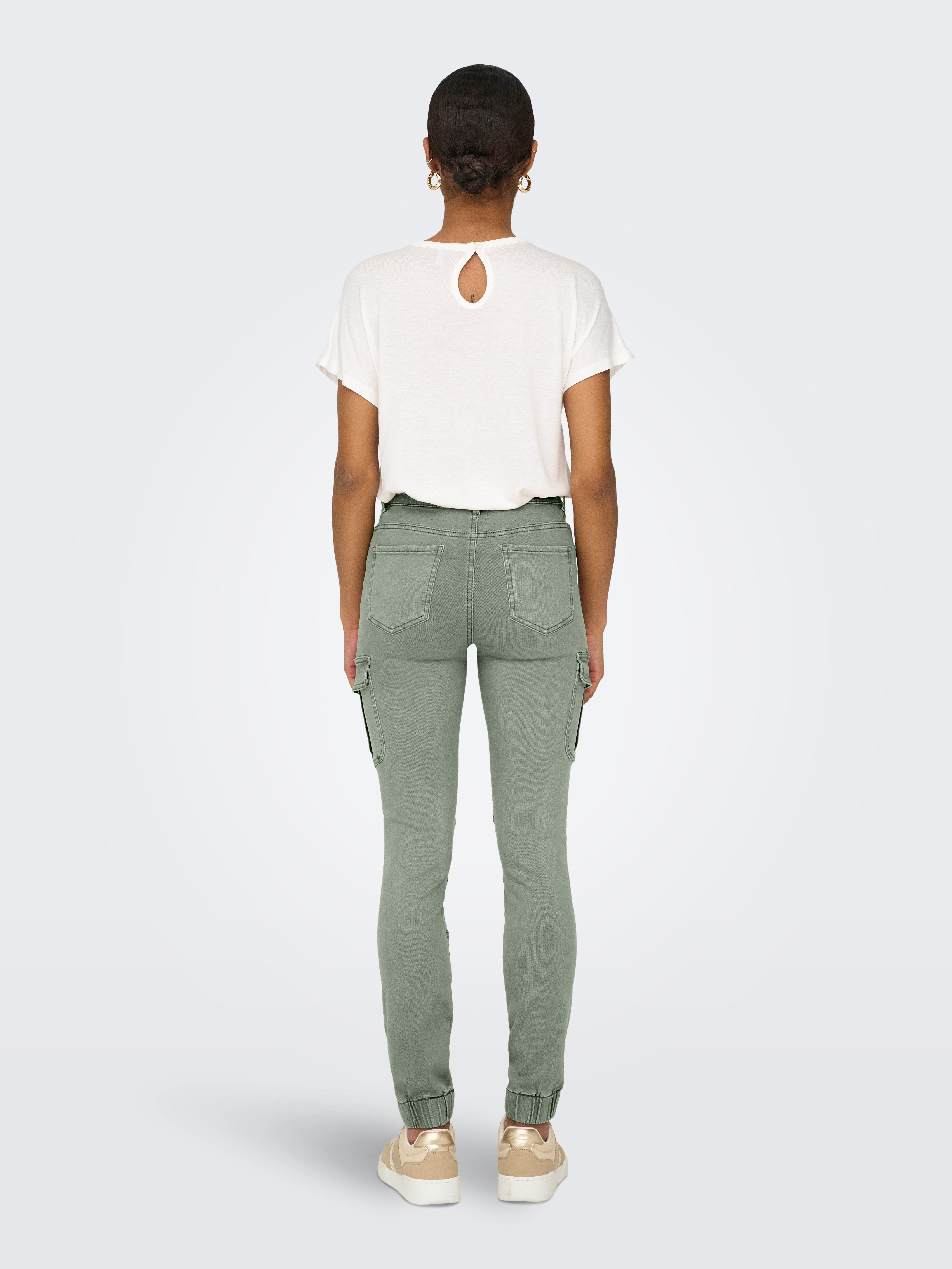 ONLY Cargohose ONLMISSOURI REG ANK CARGO PNT knöchellang mit elastischem Be günstig online kaufen