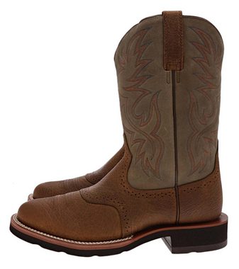 Ariat HERITAGE CREPE EE Braun Cowboystiefel Herren Westernreitstiefel in EE Weite