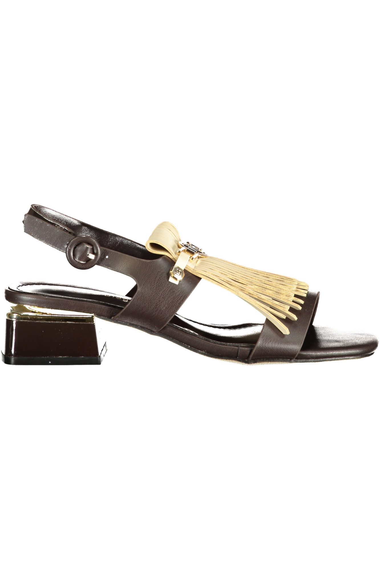 Laura Biagiotti Zehentrenner Elegante Damen Sandale in Braun mit verstellbarem