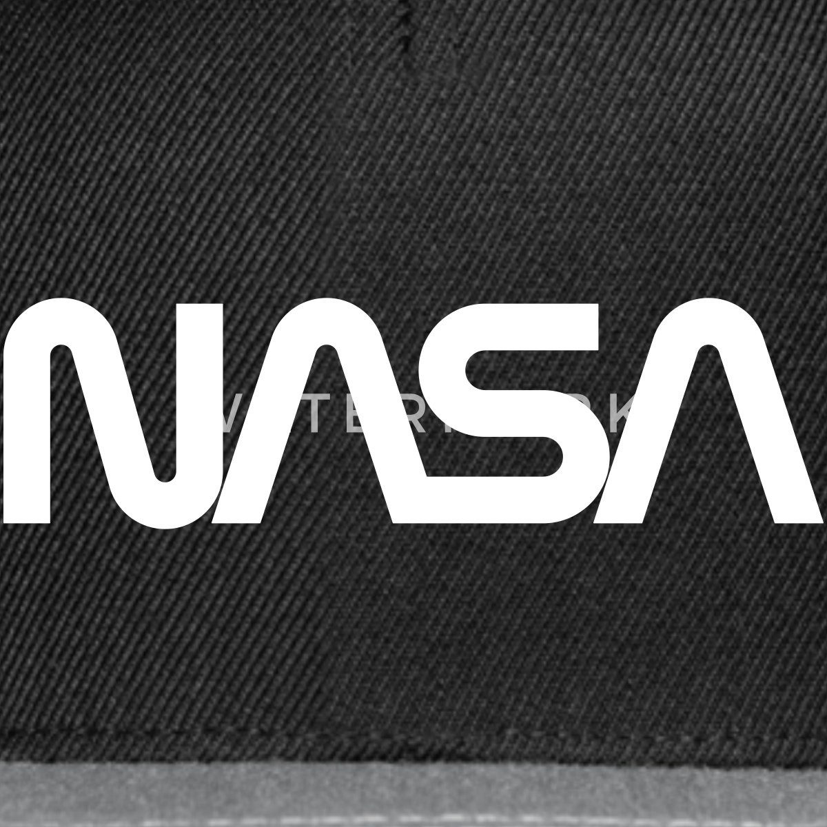 Spreadshirt Snapback Cap NASA Logo Snapback Cap (1-St)