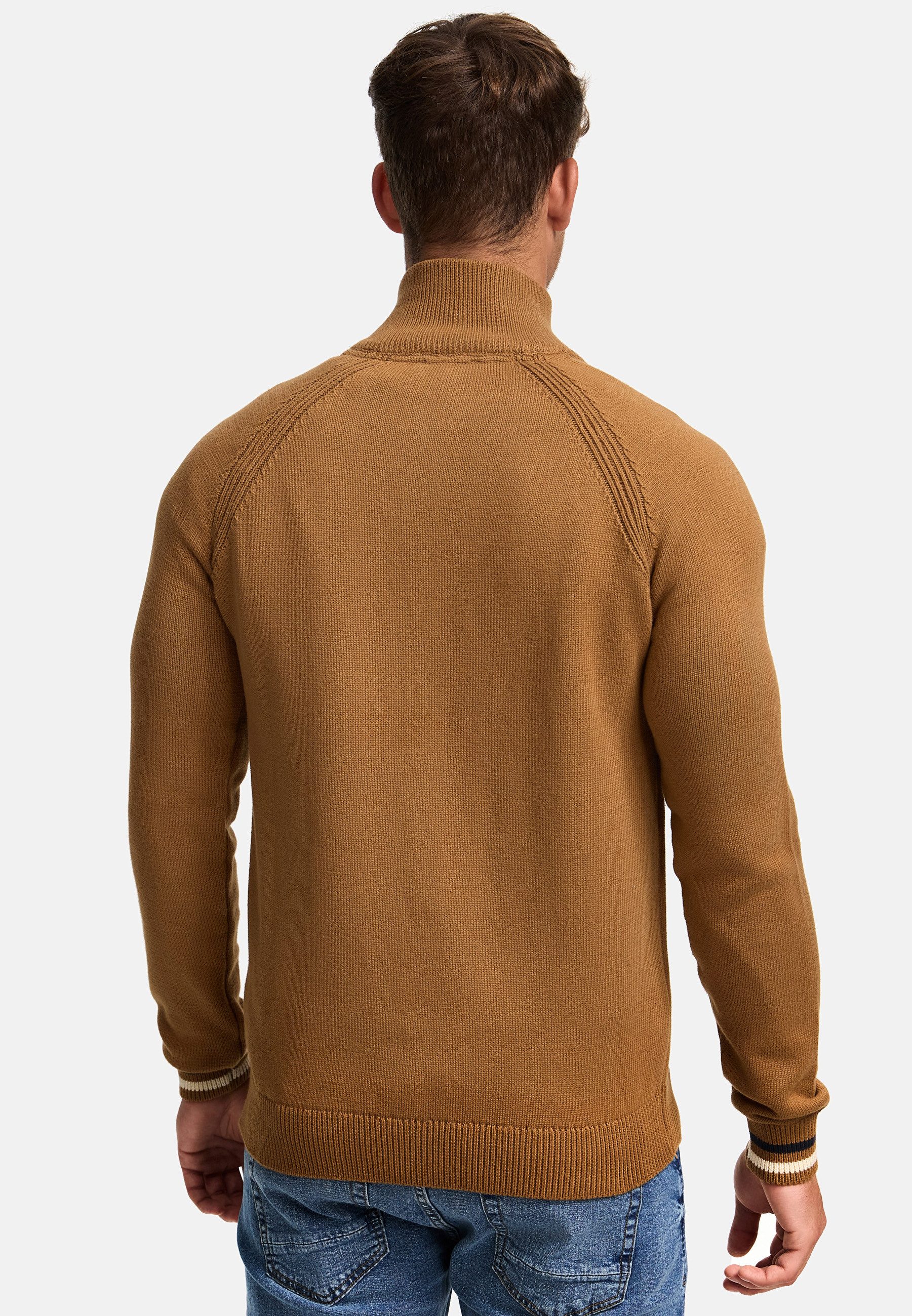 Indicode Strickjacke Herren INArutemia Herrenstrickjacke