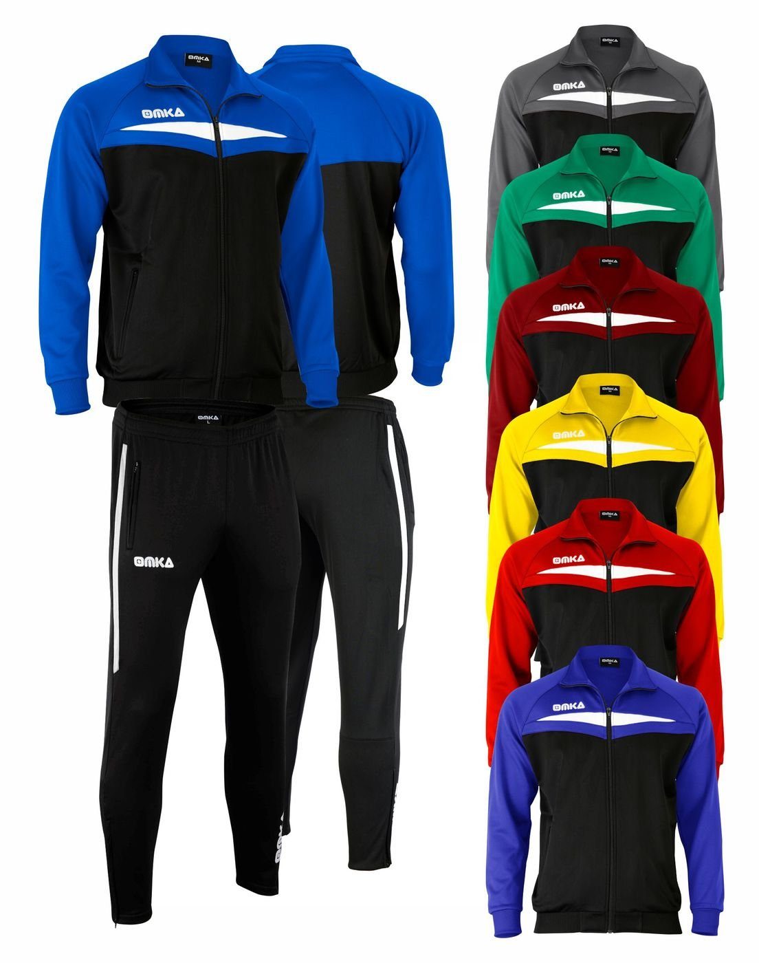 OMKA Trainingsanzug OK200K, OMKA Trainingsanzug Sportanzug Jogginganzug Fre günstig online kaufen