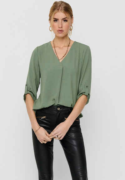 JDY 3/4-Arm-Shirt JDYDIVYA 3/4 TOP WVN NOOS