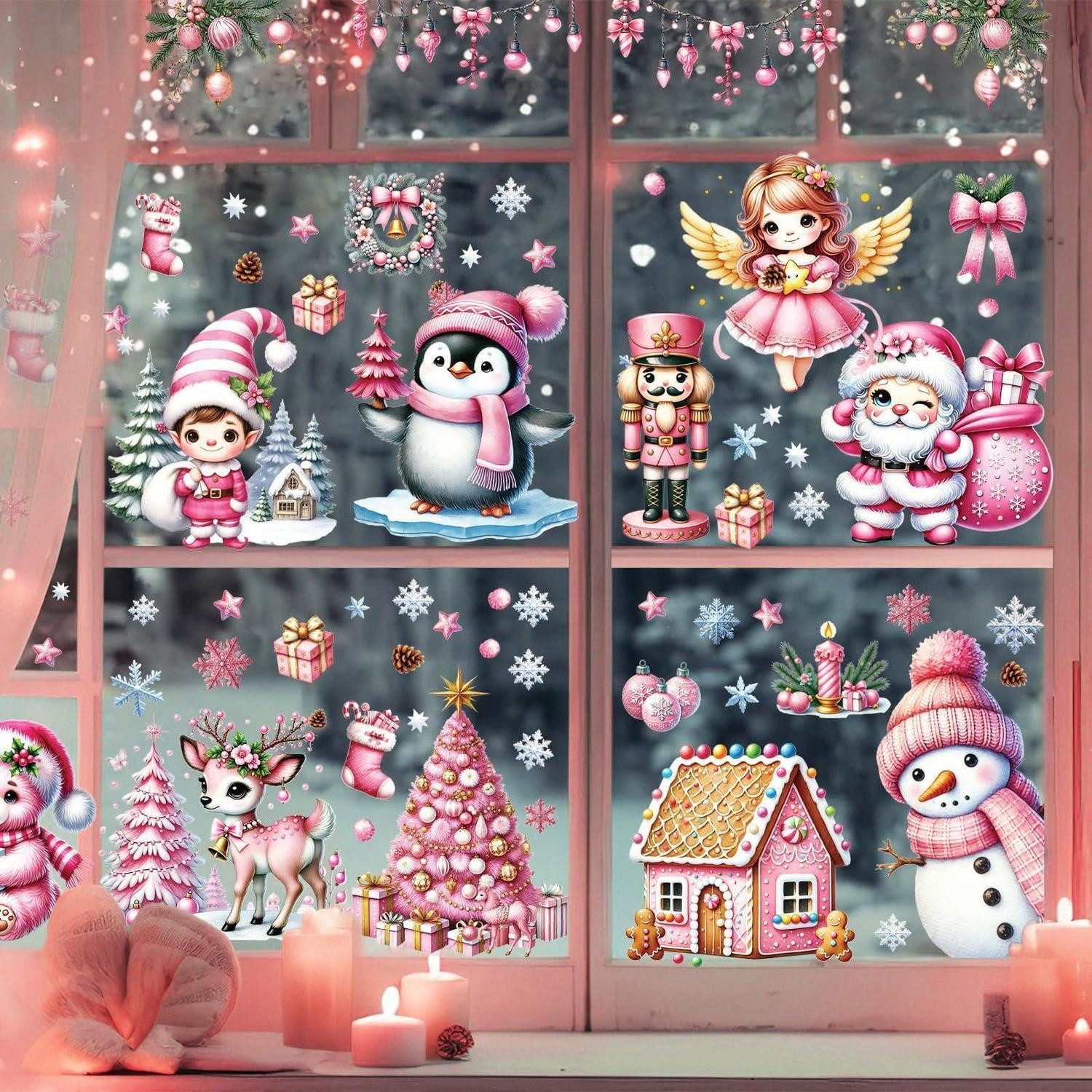 LuxusKollektion Fensterbild Fensterbilder Weihnachten 9tlg.