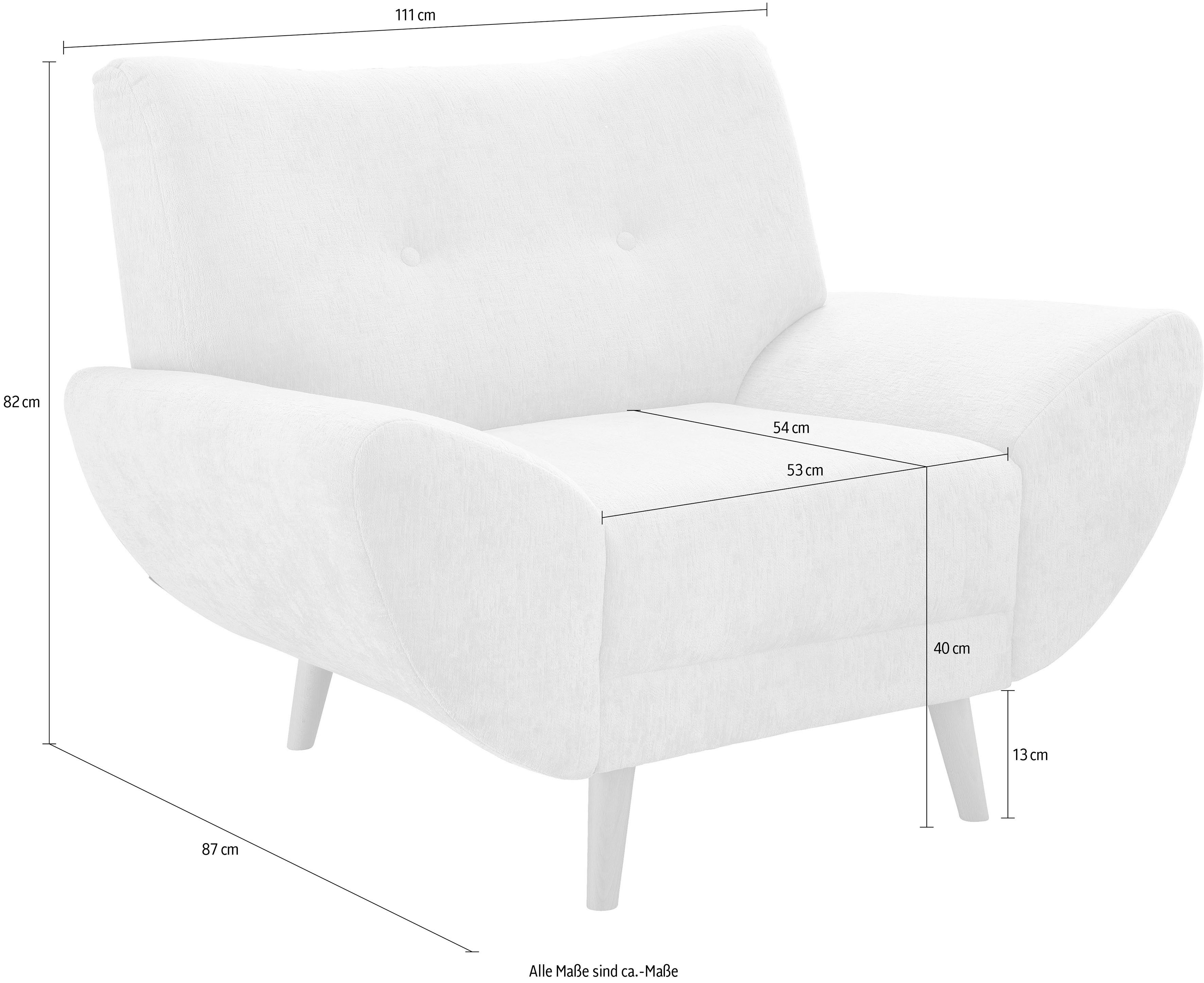 Home affaire Sessel Basta (1-St)