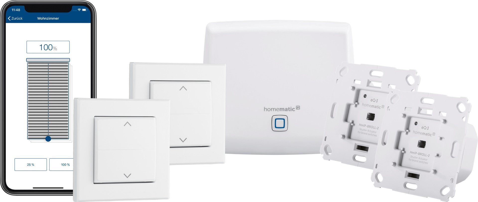 Set Smart-Home Starter-Set Homematic Beschattung Starter IP