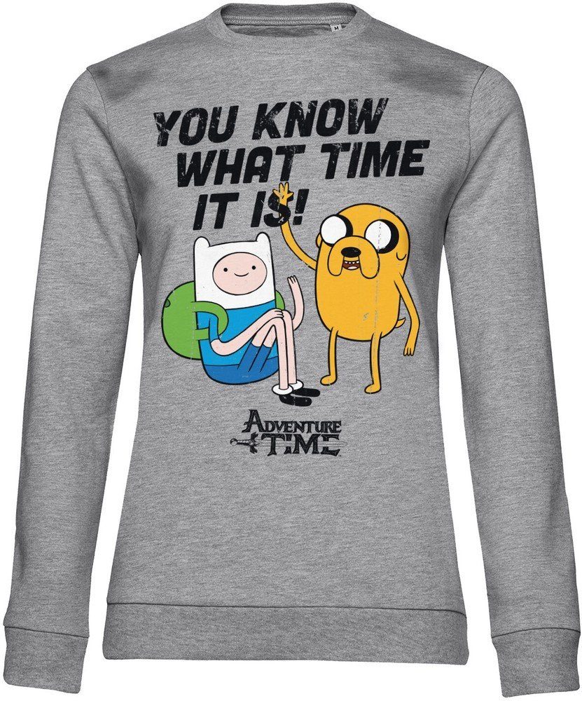 Adventure Time Rundhalspullover