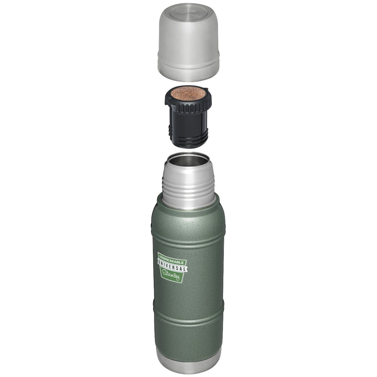 STANLEY Trinkflasche Stanley The Milestones Thermal Bottle 1.0L 1960 Vintage Green