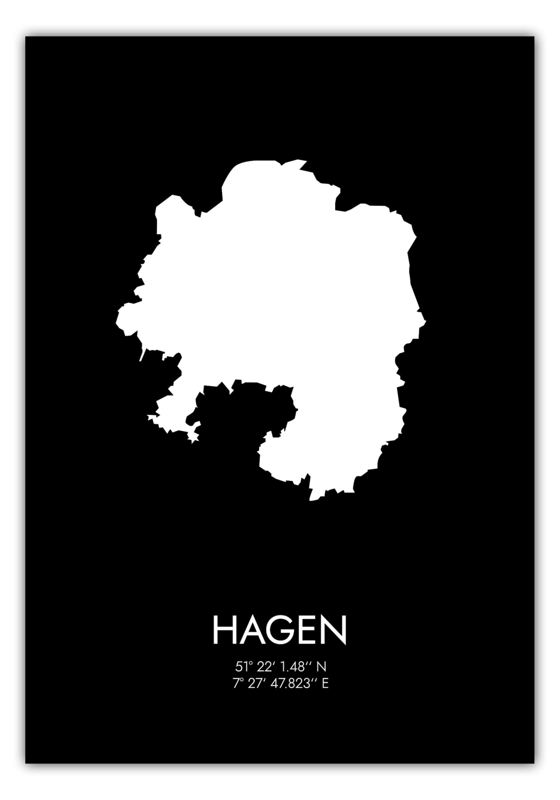 MOTIVISSO Poster Hagen Koordinaten #3