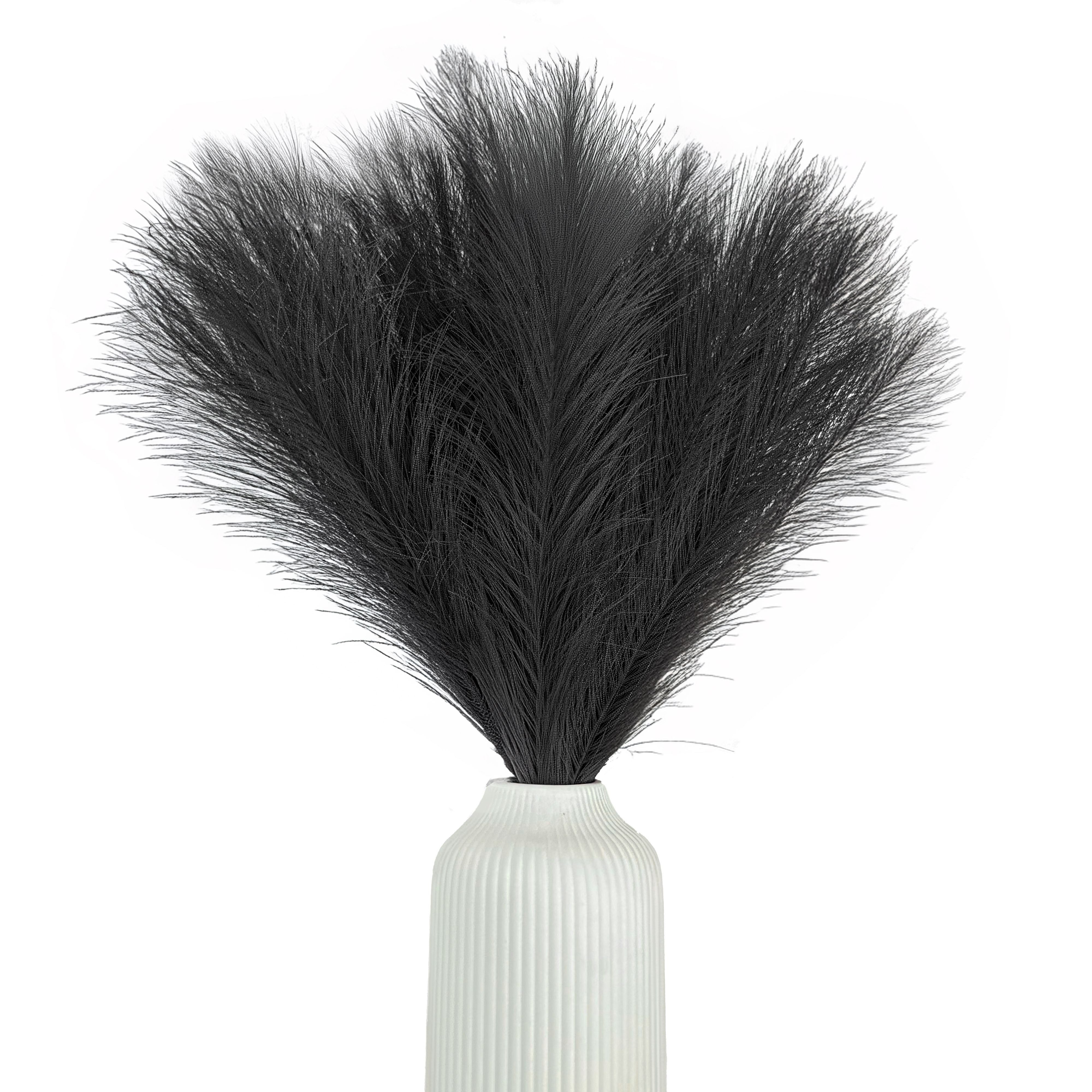 Kunstblume Pampasgras Groß Pampasgras Künstlich Pampasgras Schwarz Pampasgr günstig online kaufen