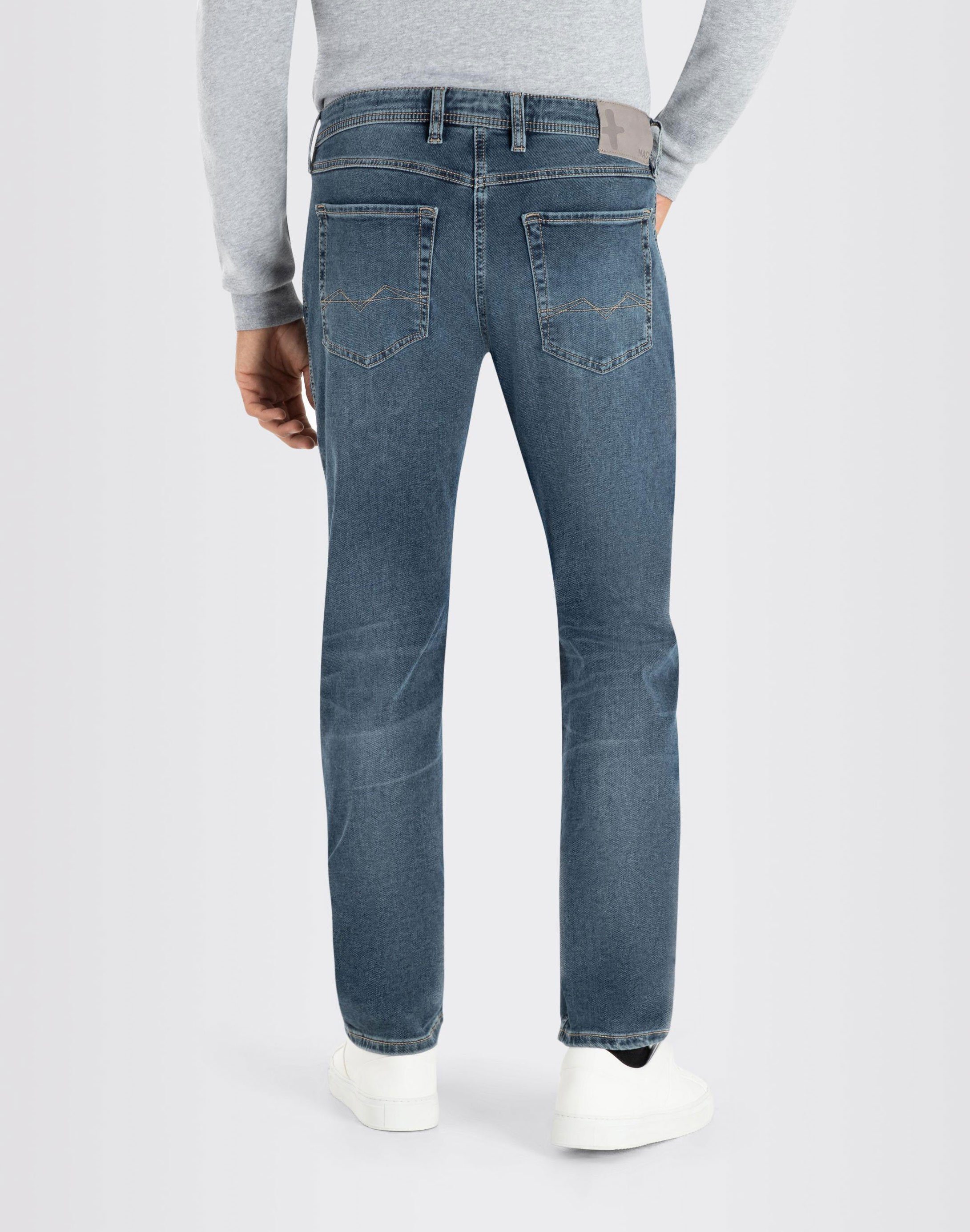 MAC 5-Pocket-Jeans Jog'n Denim Season All Nightblue H757 Authentic Jeans 0994L Sweat Wash