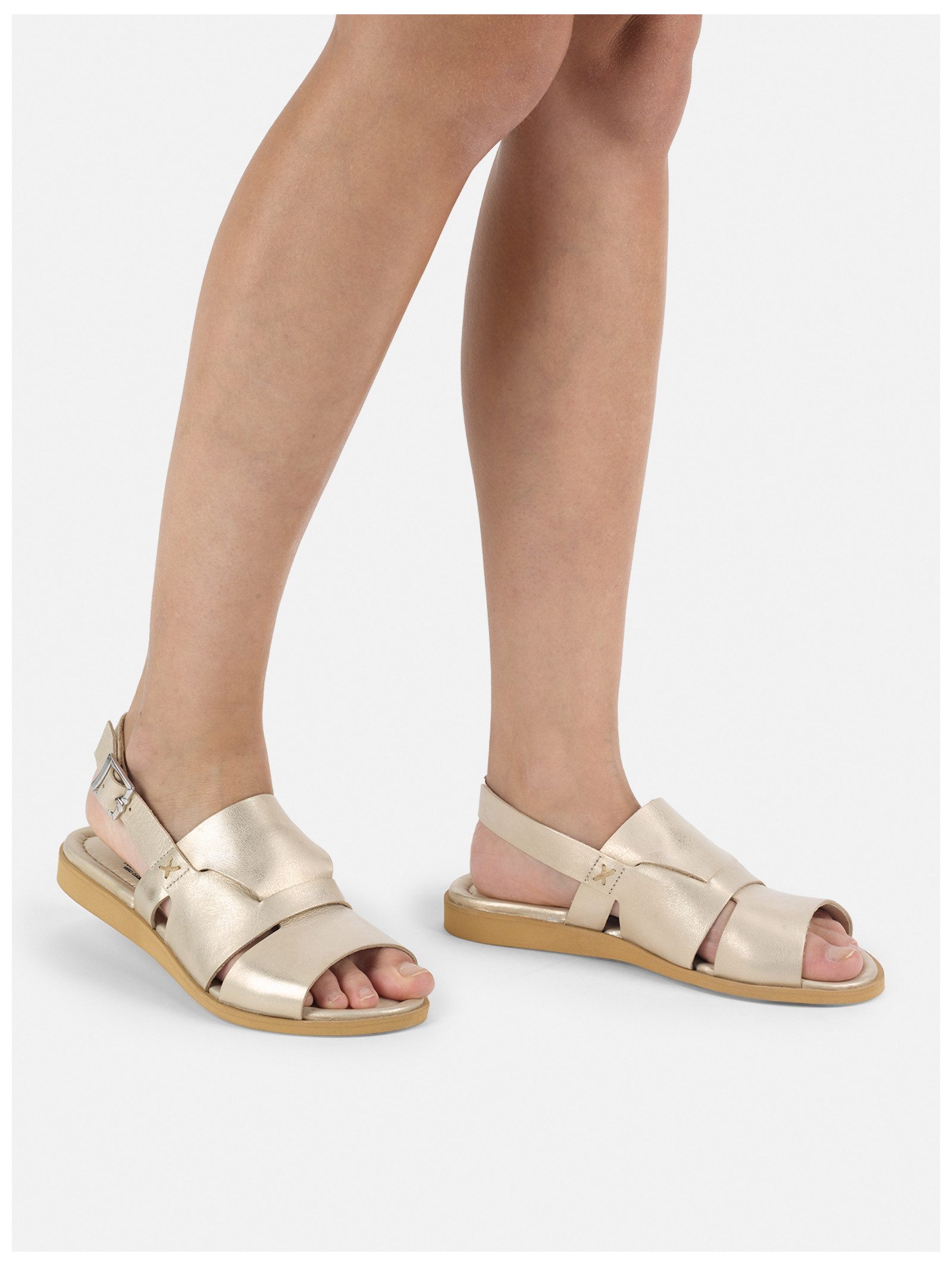 Felmini Sandalen Leder Riemchensandalette