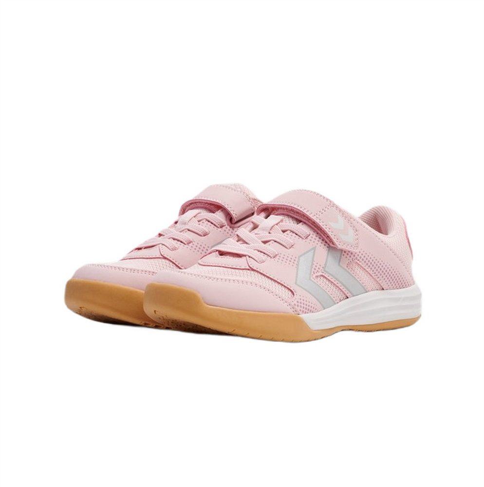 hummel Hallen-Indoorschuhe Multiplay Stable VC rosa Mädchen Badmintonschuh