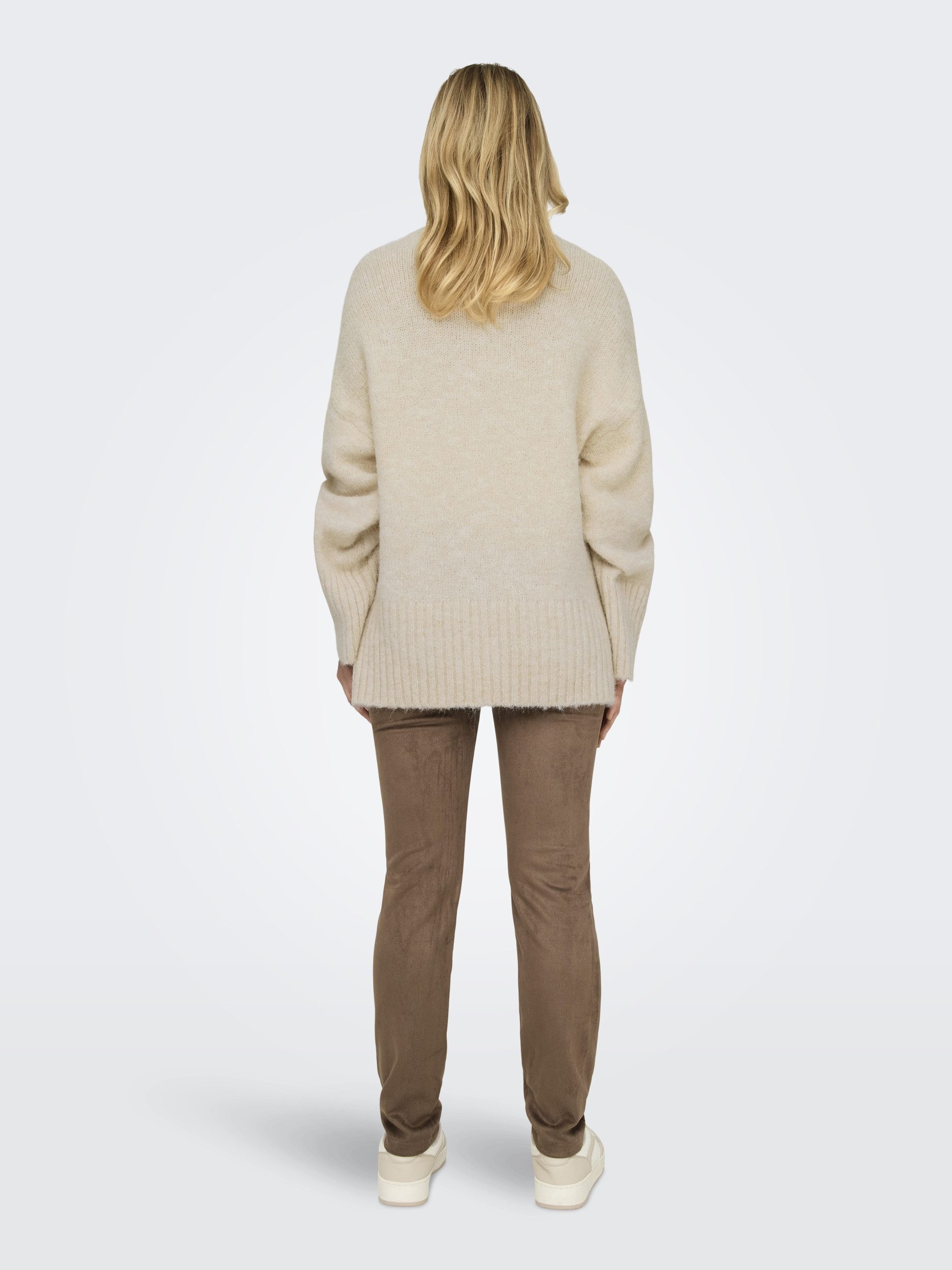 ONLY Strandpullover ONLMAGGIE LIFE LS LOOSE O-NECK CC K Birch/W. MELANGE günstig online kaufen