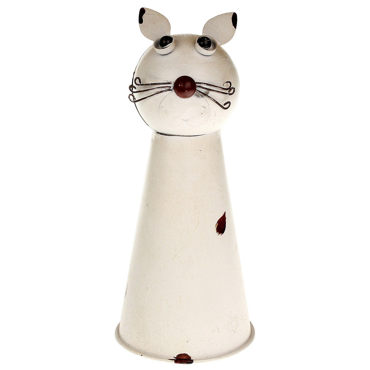 Macosa Home Dekofigur Zaunhocker Katze Metall günstig online kaufen