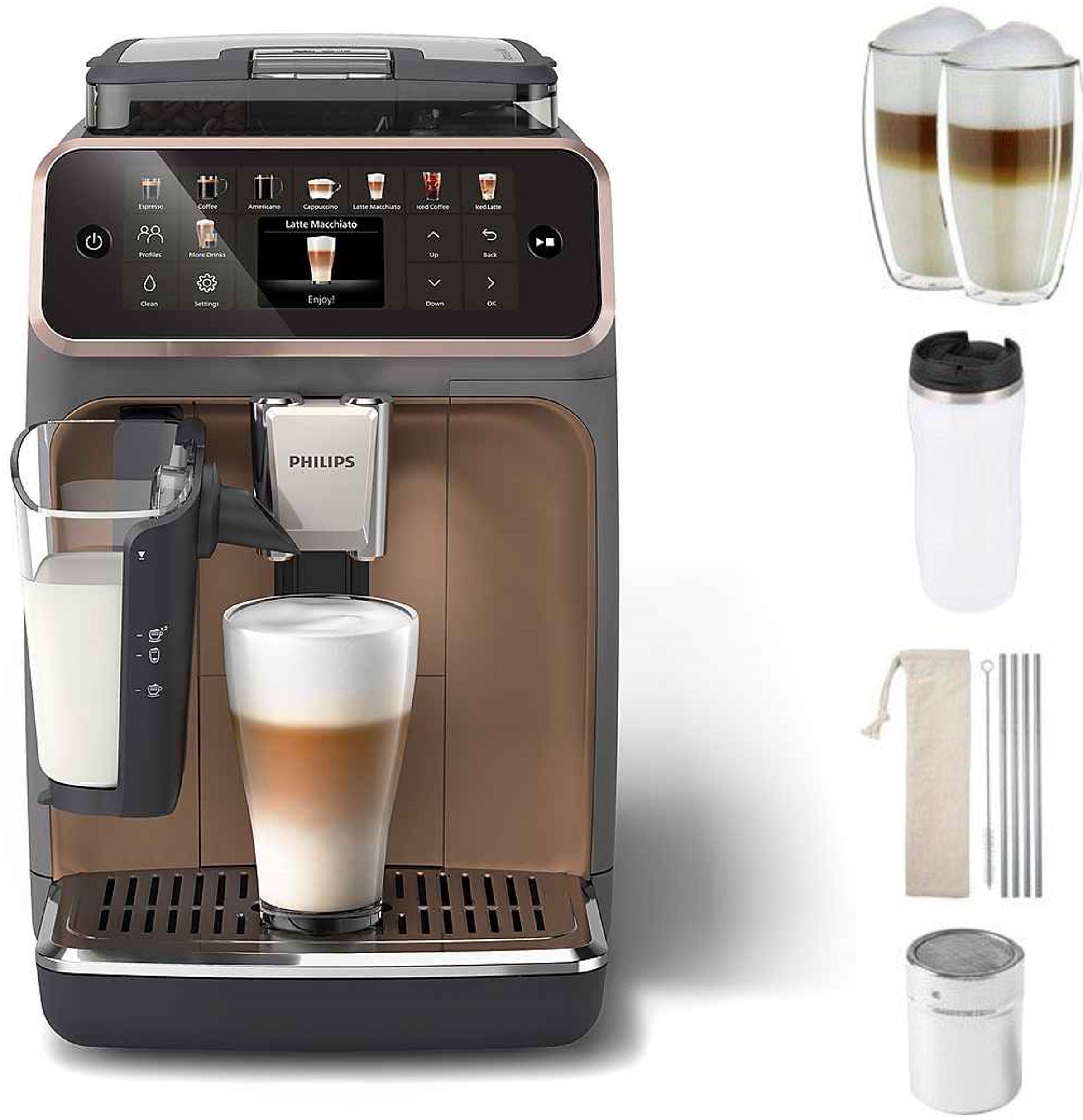 Kaffeevollautomat EP5544/80 5500 Series, 20 Kaffeespezialitäten (heiß oder eisgekühlt)