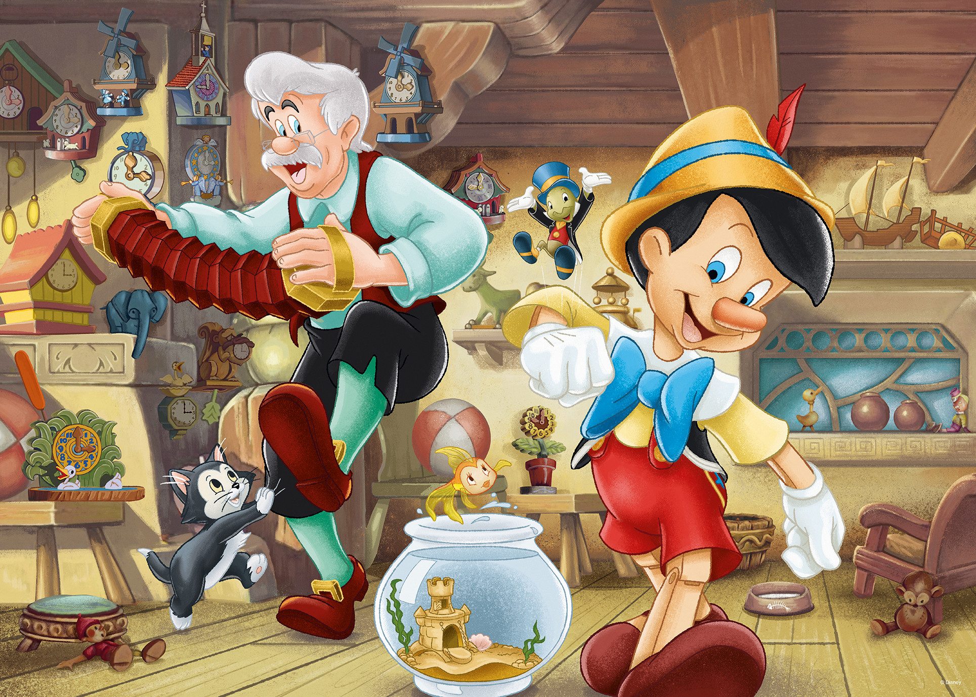 Ravensburger Puzzle Collector's Edition - Disney Classics, Pinocchio, 1000 günstig online kaufen