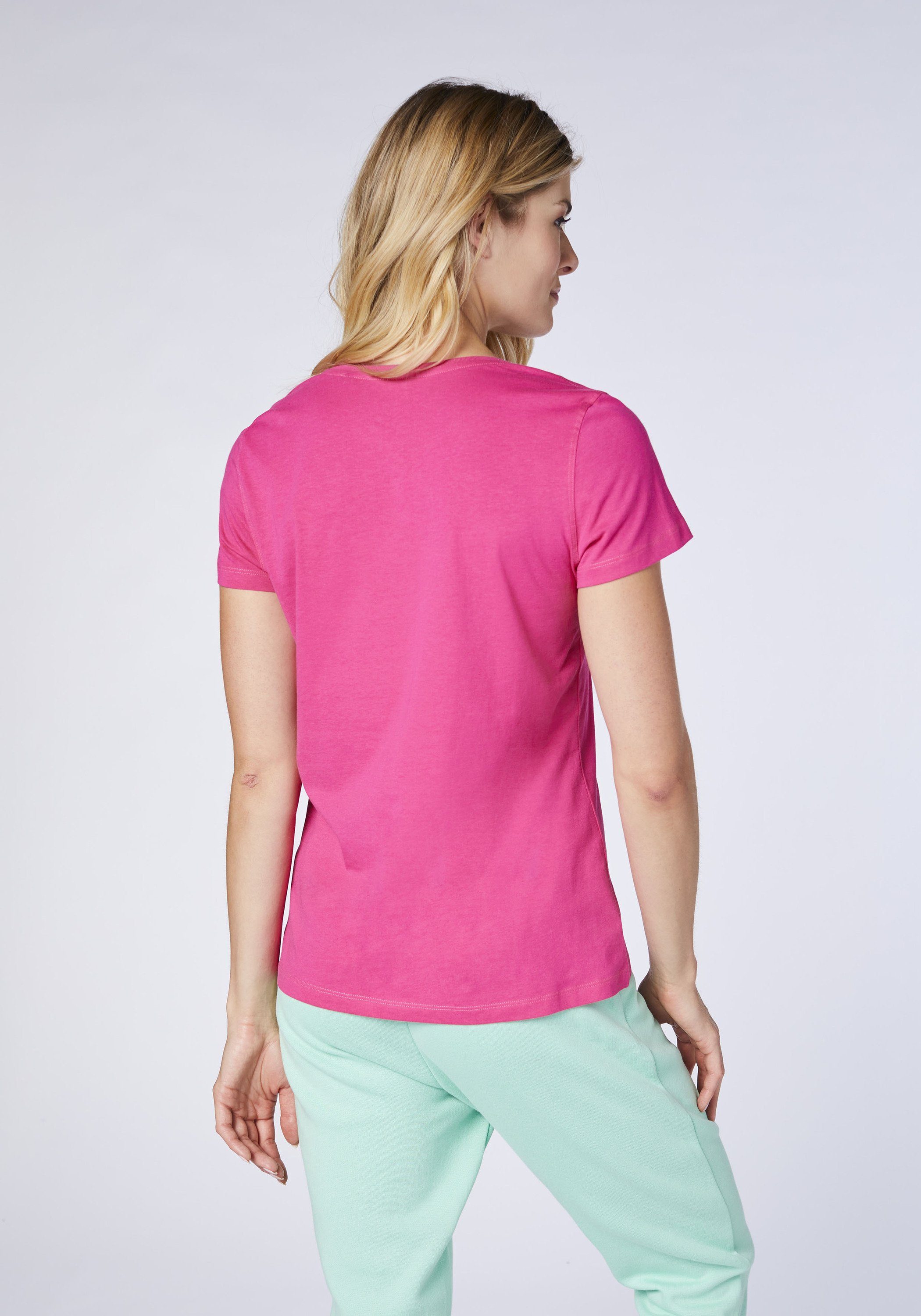 Purple Frontprint T-Shirt Beetroot farbenfrohem Print-Shirt Chiemsee 1 mit