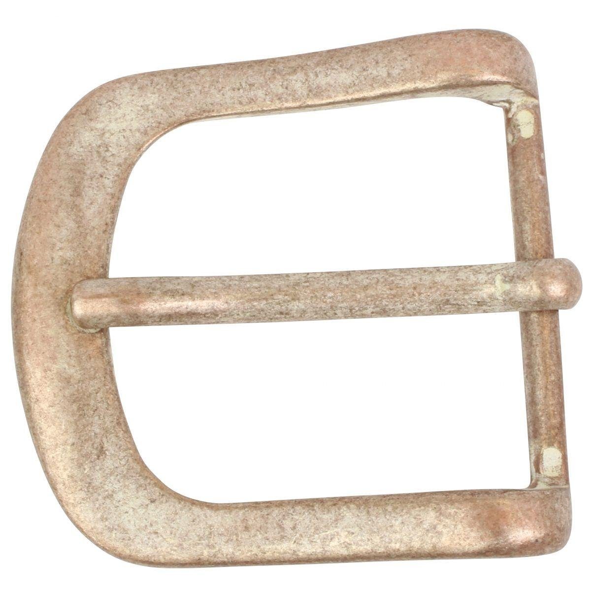 BELTINGER Gürtelschnalle 4,0 cm - Gürtelschließe Dorn-Schließe 40mm Gürtel - - Rame Wechselschließe