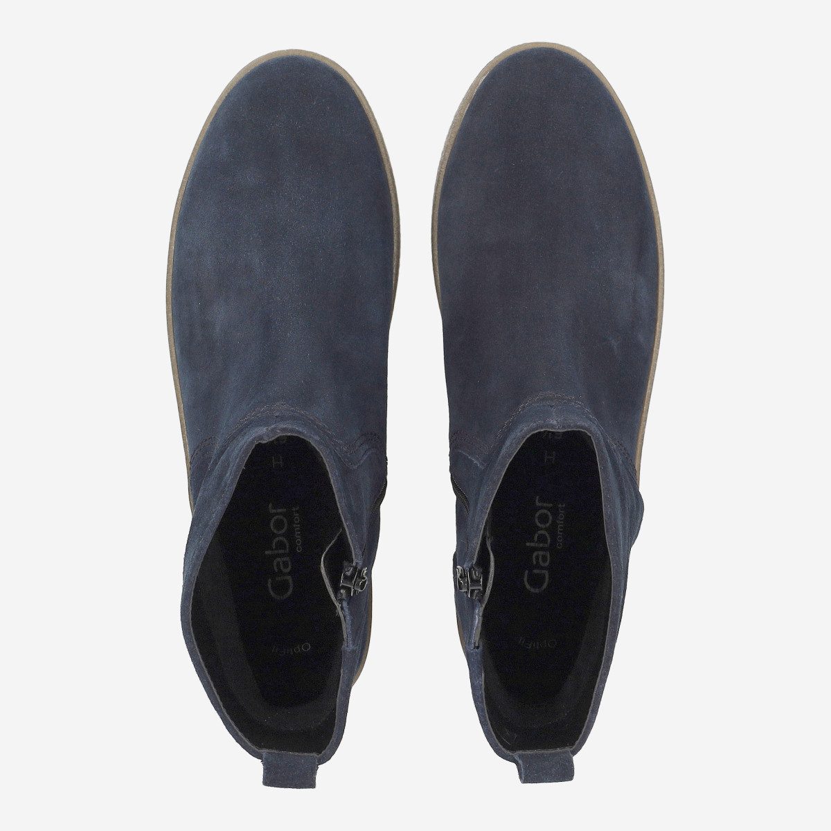 Gabor Gabor 2.830.46_7, Stiefeletten, Blau, Damen Stiefelette